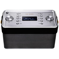 Ted Baker DAB/FM Radio & Bluetooth Speaker Black